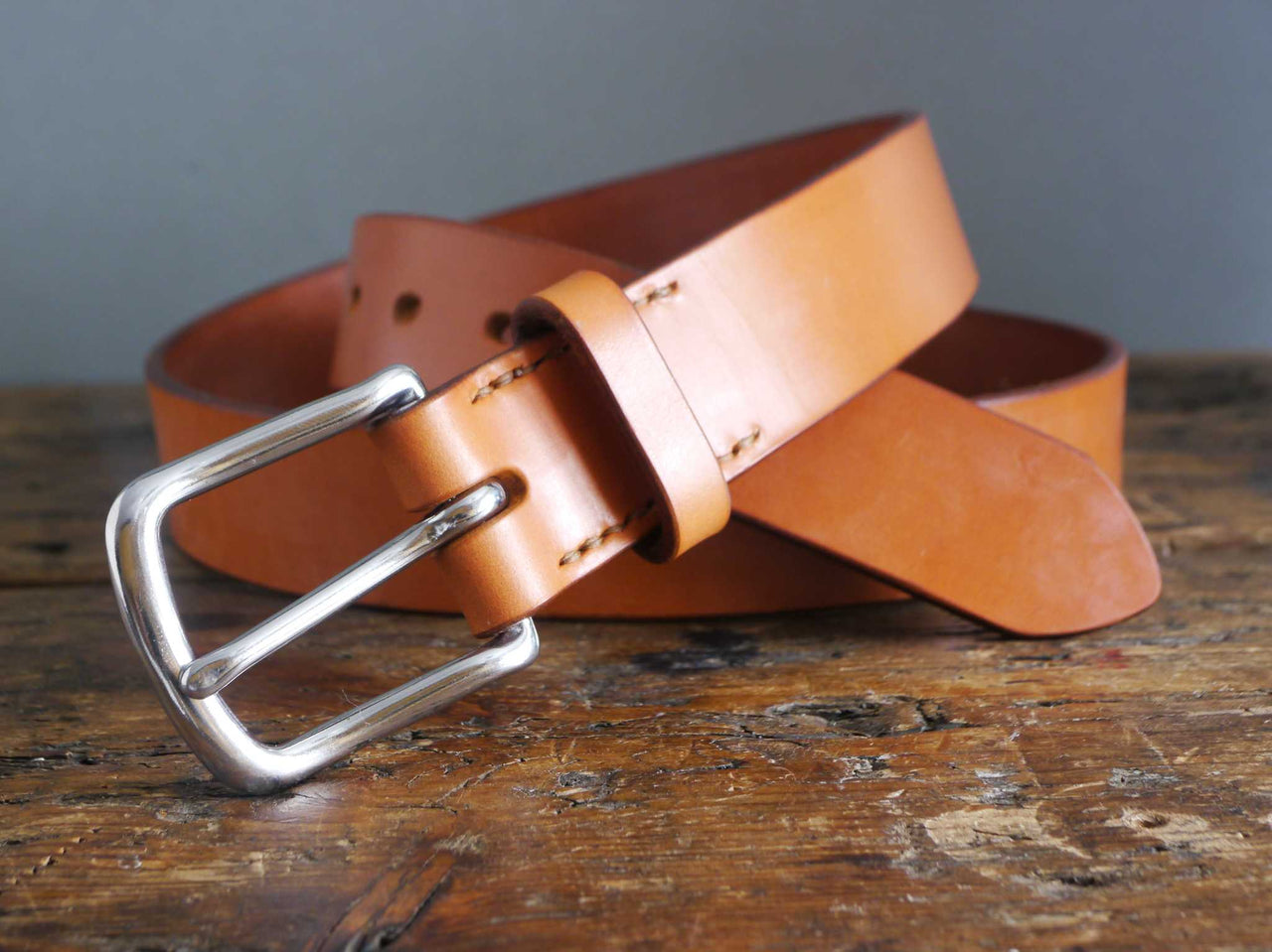 Bespoke Leather Belt - Exclusive Tan