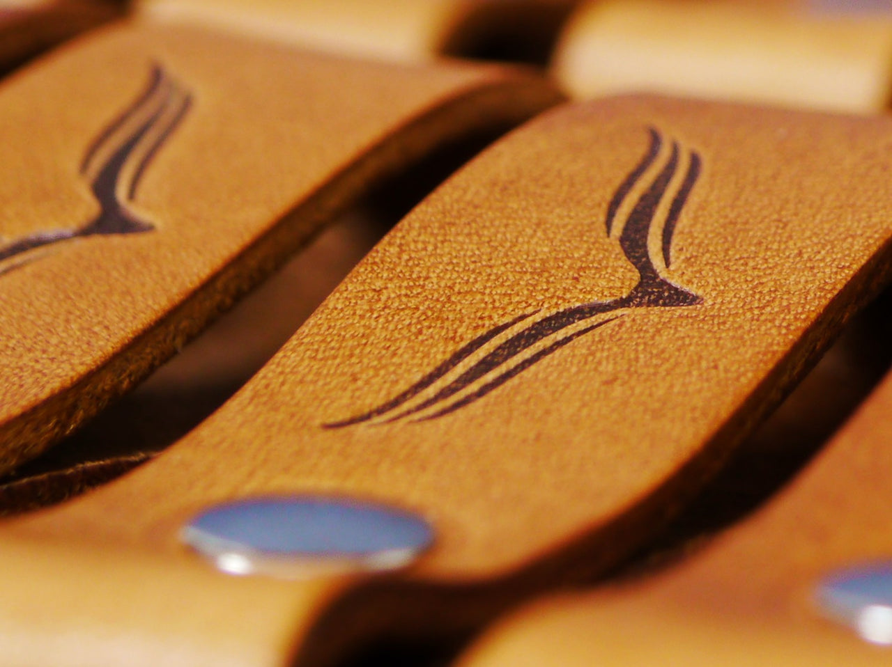 Custom Branded Leather Keyrings