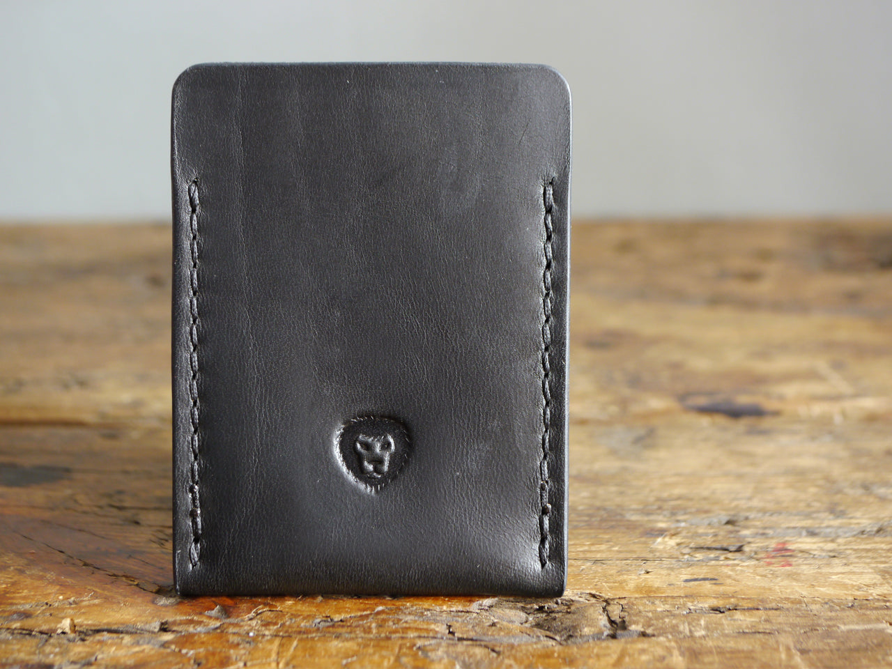 Slim Leather Cardholder - Classic Black